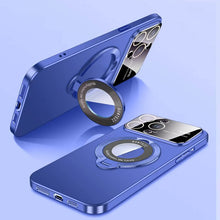 Load image into Gallery viewer, Large Window Phone Case Leak Label Magnetic Bracket