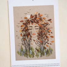 Load image into Gallery viewer, 2025 Flower Art Calendar
