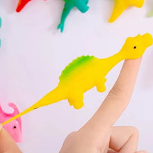 Load image into Gallery viewer, Slingshot Dinosaur Finger Toys (10pcs)