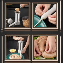 Load image into Gallery viewer, Sausage Stuffer with 4 Different Sizes Stuffing Tubes