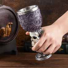 Load image into Gallery viewer, 3D carved vintage Champagne Glass