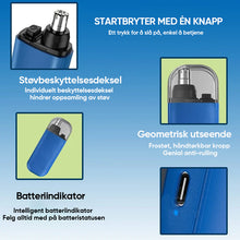 Load image into Gallery viewer, Bærbar nesehårstrimmer