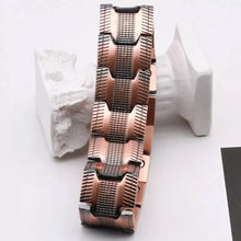 Load image into Gallery viewer, Ultrasterk magnetisk kobberarmbånd