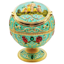 Load image into Gallery viewer, Vintage Portable Cigar Ashtray with Lid