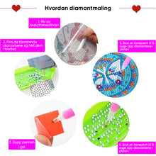 Load image into Gallery viewer, Diamantkunst Coasters Diamond Painting Coasters (Mandala)