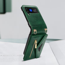 Load image into Gallery viewer, Crossbody Wallet Case of Women for Samsung Galaxy Z Flip3 5G/ Flip4
