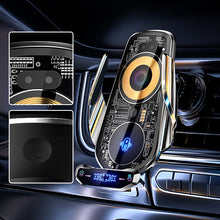 Load image into Gallery viewer, Wireless Charging Car Mute Mobile Phone Navigation Industrial Style Bracket