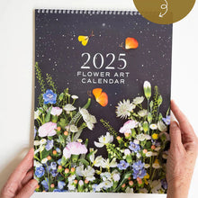 Load image into Gallery viewer, 2025 Flower Art Calendar