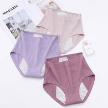 Load image into Gallery viewer, High Waist Cotton Physiological Underwear