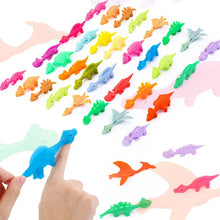 Load image into Gallery viewer, Slingshot Dinosaur Finger Toys (10pcs)
