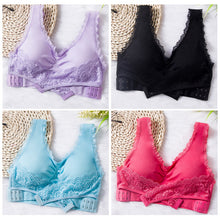 Load image into Gallery viewer, Women's Wireless Full Coverage Lace Bra