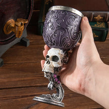 Load image into Gallery viewer, 3D carved vintage Champagne Glass