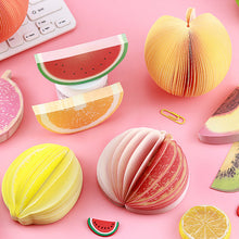 Load image into Gallery viewer, ✨Cute Fruit Sticky Notes🍎