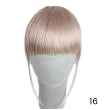 Load image into Gallery viewer, Sømløs 3D Clip-In Bangs hårforlengelse