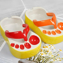 Load image into Gallery viewer, Funny Slippers-Mini Fries Plate &amp; Ashtray