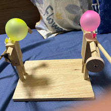 Load image into Gallery viewer, Wooden Fencing Puppets