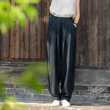 Load image into Gallery viewer, Casual Cotton Hemp Trousers