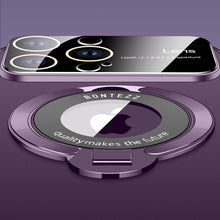 Load image into Gallery viewer, Large Window Phone Case Leak Label Magnetic Bracket