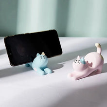 Load image into Gallery viewer, Lazy Cat Phone Stand Holder
