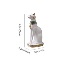 Load image into Gallery viewer, Noble Egyptian Cat Figurine