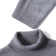 Load image into Gallery viewer, Men's Casual Solid Color Turtleneck Sweater