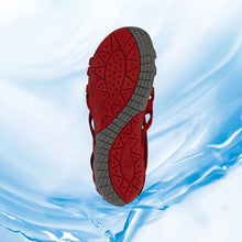Load image into Gallery viewer, Round Toe Hollow Roman Gladiator Sandals