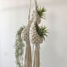 Load image into Gallery viewer, Macrame Hanging Planter Indoor For Air Plant