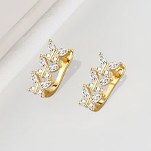 Load image into Gallery viewer, Classic Earrings in White Crystal