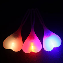 Load image into Gallery viewer, Cycling Balls Bike Heart Shaped Rear Light