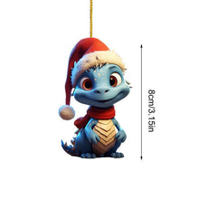 Load image into Gallery viewer, Xmas 2D Acrylic Decoration Tree Pendant