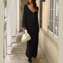 Load image into Gallery viewer, Sexy Knitted Hollow Beach Bikini Swimsuit Cover Up