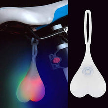 Load image into Gallery viewer, Cycling Balls Bike Heart Shaped Rear Light