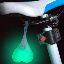 Load image into Gallery viewer, Cycling Balls Bike Heart Shaped Rear Light
