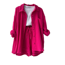 Load image into Gallery viewer, Women's Two-piece Long Sleeve Shirt Fashion Casual Suit