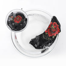 Load image into Gallery viewer, High Waist Lace Embroidered Panties