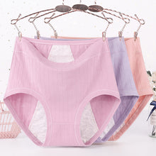 Load image into Gallery viewer, High Waist Cotton Physiological Underwear