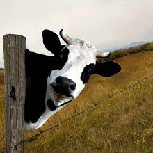 Load image into Gallery viewer, Cute Cows Head Shape Iron Silhouette
