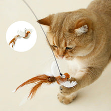 Load image into Gallery viewer, Simulated Bird Cat Toy Stick