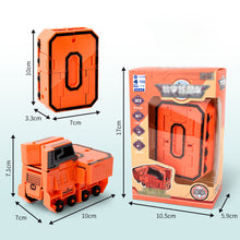 Load image into Gallery viewer, Toy Deformation Number Transform Robot