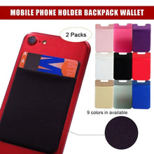 Load image into Gallery viewer, Mobile Phone Holder Backpack Wallet，2 Packs