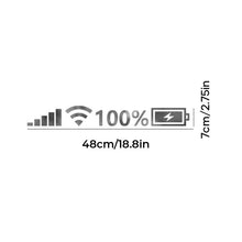 Load image into Gallery viewer, Reflekterende klistremerke for batterisignal (10 STK. )