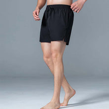 Load image into Gallery viewer, Men's Plain Solid Color Drawstring Pocket Shorts