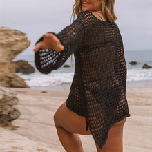 Load image into Gallery viewer, Women's Crochet Hollow Out Cover Up