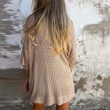 Load image into Gallery viewer, V-neck Hollow Knitted Top