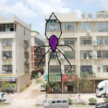 Load image into Gallery viewer, Spider Stained Glass Suncatcher