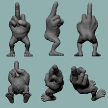 Load image into Gallery viewer, Langfingerfigur med ben