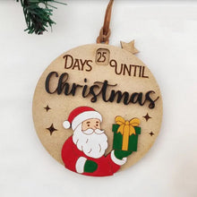 Load image into Gallery viewer, 3D Rotatable Christmas Countdown Pendant