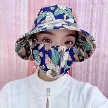 Load image into Gallery viewer, Sun Protection Mask Hat