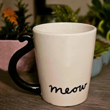 Load image into Gallery viewer, Cute Handmade Black Cat Lucky Coffee Cup