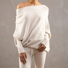 Load image into Gallery viewer, Asymmetric Draped Jumper